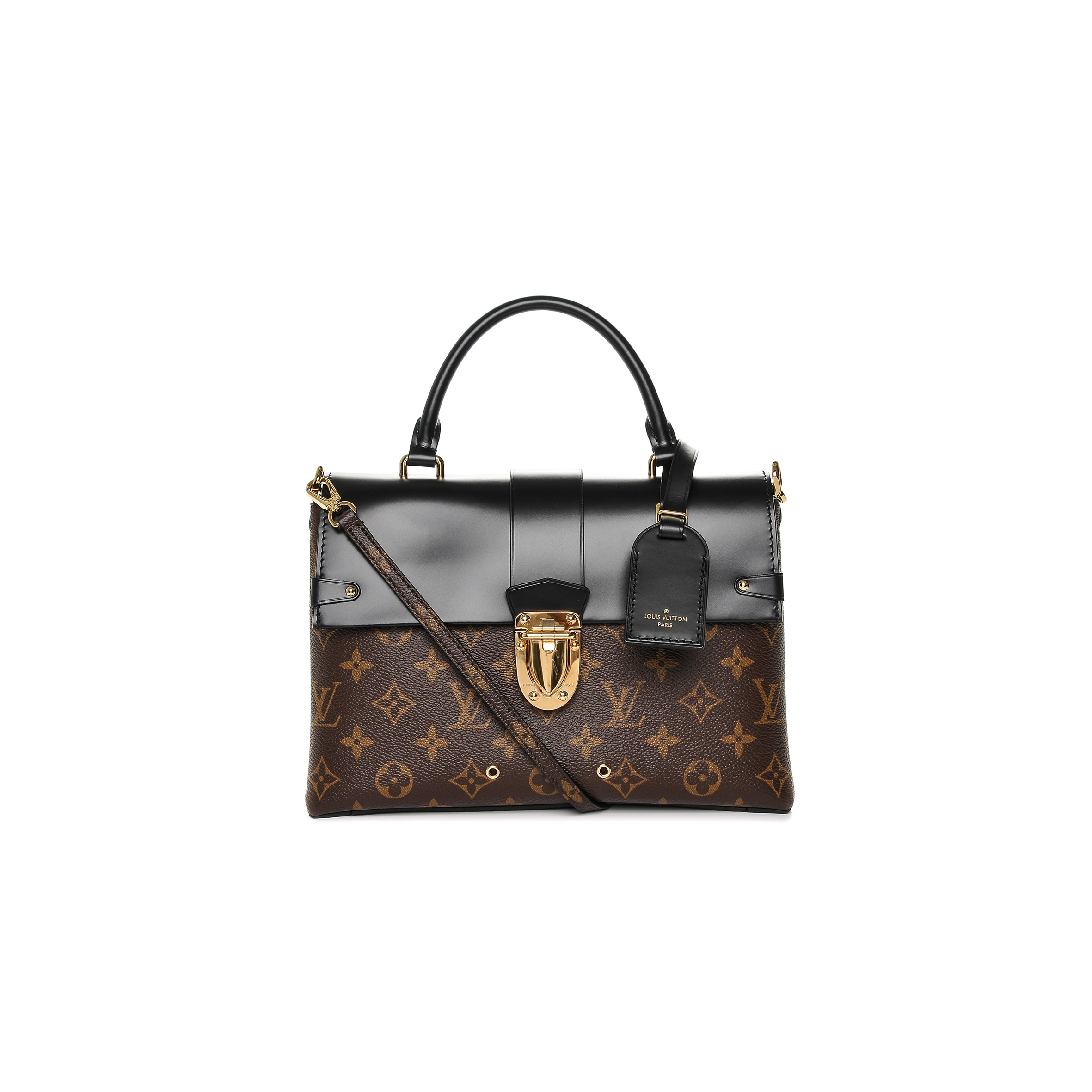 LOUIS VUITTON MONOGRAM ONE HANDLE FLAP BAG MM M43125 (25*19*10cm)